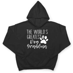 The World's Greatest Dog Grandma - Cute Dog Owner T Shirt - Dream Art Europa