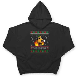 This Is Fine Dog Meme Funny Christmas Xmas T Shirt - Dream Art Europa