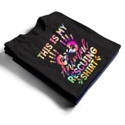 This Is My Animal Rescuing Tie Dye - Dog Cat Rescue T Shirt - Dream Art Europa