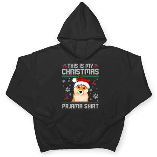 This Is My Christmas Shiba Inu Dog Pajama Merry Xmas T Shirt