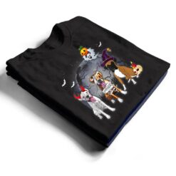 Three Boxers Dog in The Moon Halloween Costume men women T Shirt - Dream Art Europa