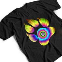 Tie Dye Animal Cat Dog Paw Print For Pet Lover Ver 1 T Shirt - Dream Art Europa