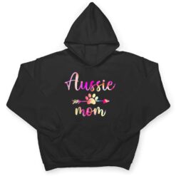 Tie Dye Aussie Mom Pocket Dog Mom Aussie Mama T Shirt - Dream Art Europa