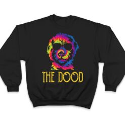 Tie Dye Best Doodle Dad Ever Goldendoodle Dog Dad T Shirt - Dream Art Europa