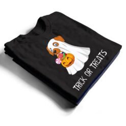 Trick Or Treats Funny Ghost Dog Cute Halloween ns Girls T Shirt - Dream Art Europa