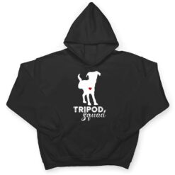 Tripod Squad, Right Back Leg Ampu, Tripaw Dogs T Shirt - Dream Art Europa