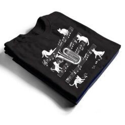 Tubist Cats for Cat loving Tuba player T Shirt - Dream Art Europa