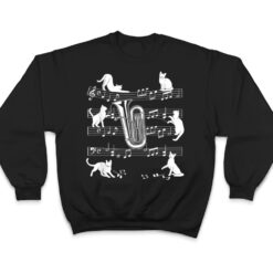 Tubist Cats for Cat loving Tuba player T Shirt - Dream Art Europa