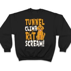 Tunnel Climb Rat Scream Design Barn Hunt T Shirt - Dream Art Europa