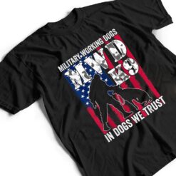 Us Flag MWD K9 Officer Military Working Dog Police T Shirt - Dream Art Europa