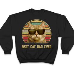 Vintage Best Cat Dad Ever Cat Daddy Gift T Shirt - Dream Art Europa