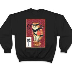 Vintage Catzilla Ancient Japanese Cat Art Anime Ninja Cat Ver 2 T Shirt - Dream Art Europa