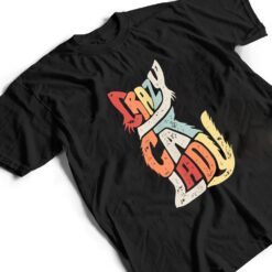 Vintage Crazy Cat Lady Funny Cat Meow T Shirt - Dream Art Europa