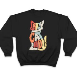 Vintage Crazy Cat Lady Funny Cat Meow T Shirt - Dream Art Europa