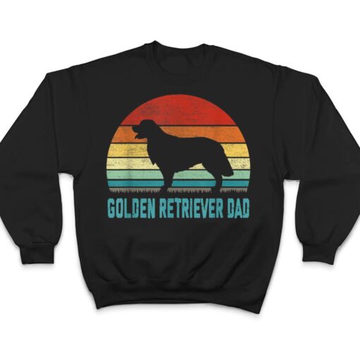 Vintage Golden Retriever Dad - Dog Lover T Shirt