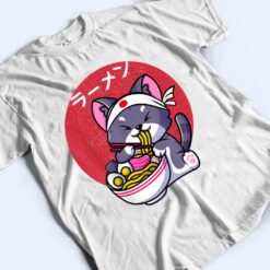 Vintage Kawaii Anime Ramen Cat Japanese Food Gift Girls Teen T Shirt - Dream Art Europa