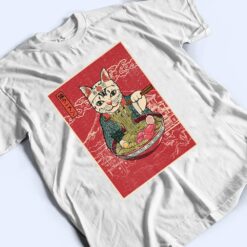 Vintage Kawaii Cat Ramen Anime Japanese Gift Girls Boys Teen Premium T Shirt - Dream Art Europa