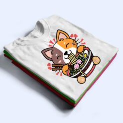 Vintage Kawaii Ramen Cat Anime Japanese Food T Shirt - Dream Art Europa