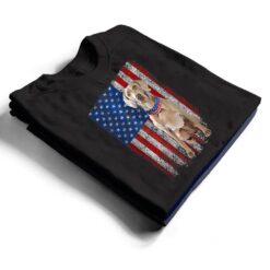 Vintage Patriotic Weimaraner American Flag Dog Lover T Shirt - Dream Art Europa