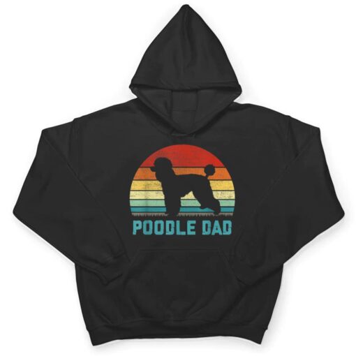 Vintage Poodle Dad - Dog Lover T Shirt