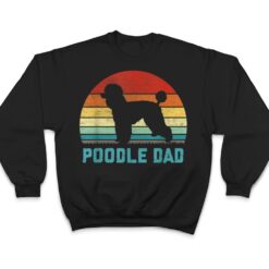 Vintage Poodle Dad - Dog Lover T Shirt - Dream Art Europa