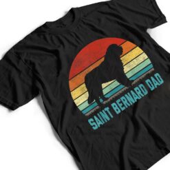 Vintage Saint Bernard Dad - Dog Lover T Shirt - Dream Art Europa