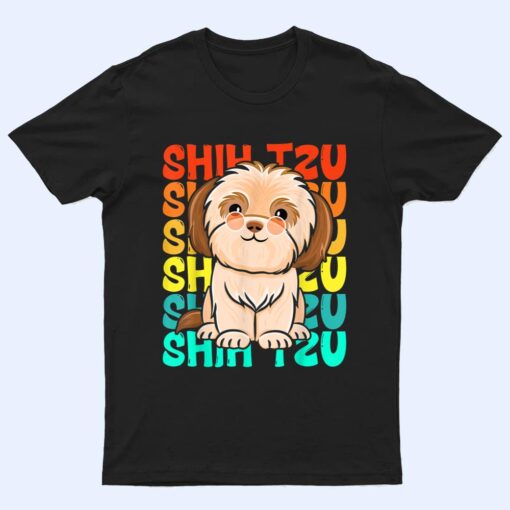 Vintage Shihtzu Dog Shih Tzu T Shirt