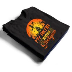 Vintage Sunset My Akita Dog Ride Shotgun Halloween T Shirt - Dream Art Europa