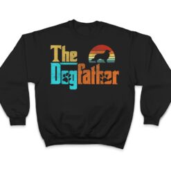 Vintage The Dogfather Border Collie Dog Owner T Shirt - Dream Art Europa
