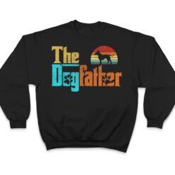 Vintage The Dogfather Bull Terrier Dog Owner T Shirt - Dream Art Europa