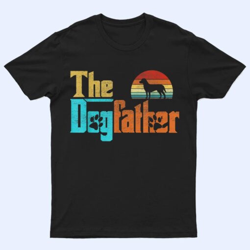 Vintage The Dogfather Chesapeake Bay Retriever Dog Owner T Shirt