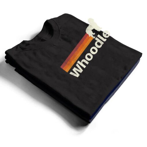 Vintage Whoodle Retro Mom Dad Dog T Shirt