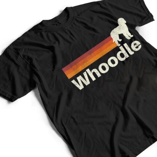 Vintage Whoodle Retro Mom Dad Dog T Shirt