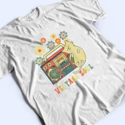 Vintage Wildflower Soul Flowers - Funny Cat T Shirt - Dream Art Europa