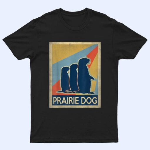 Vintage style prairie dog T Shirt