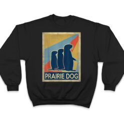 Vintage style prairie dog T Shirt - Dream Art Europa