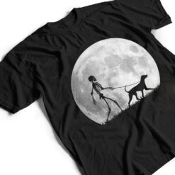 Vizsla Halloween Skeleton Funny Dog Youth Kid Girls Gift T Shirt - Dream Art Europa