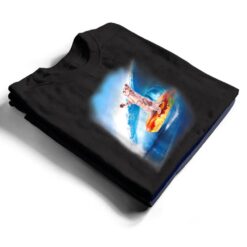 Walnut & 39th Cat Surfing Hot Dog T Shirt - Dream Art Europa