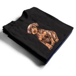 Watercolor Portrait Doberman Pinscher Puppy For Dog Owners Ver 1 T Shirt - Dream Art Europa