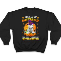 Westie Dog Buckle Up Buttercup Halloween Costume T Shirt - Dream Art Europa