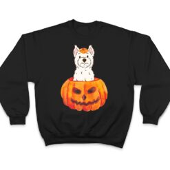 Westie Pumpkin West Highland White Terrier Dog Halloween T Shirt - Dream Art Europa