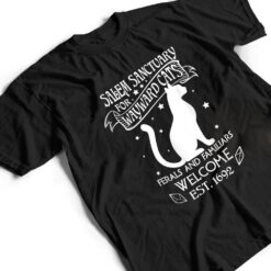 Witch Salem Sanctuary For Wayward Black Cats 1692 Gift Idea T Shirt - Dream Art Europa