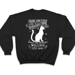 Witch Salem Sanctuary For Wayward Black Cats 1692 Gift Idea T Shirt - Dream Art Europa