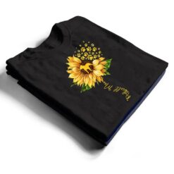 Womens Sunflower Pitbull Mom Dog Lover Mother's Day Dog T Shirt - Dream Art Europa