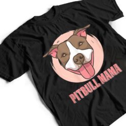 Womens pit bull dog pitbull face pitbull lover pitty mom T Shirt - Dream Art Europa