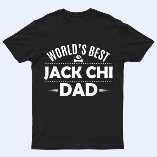 World's Best Jack Chi Dad - Jack Chihuaha Dog T Shirt