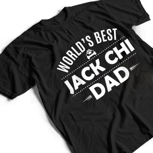 World's Best Jack Chi Dad - Jack Chihuaha Dog T Shirt