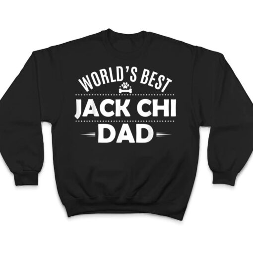 World's Best Jack Chi Dad - Jack Chihuaha Dog T Shirt