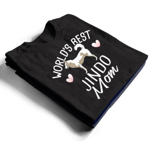 World's Best Jindo Mom  - Korean Jindo Dog T Shirt