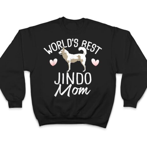 World's Best Jindo Mom  - Korean Jindo Dog T Shirt